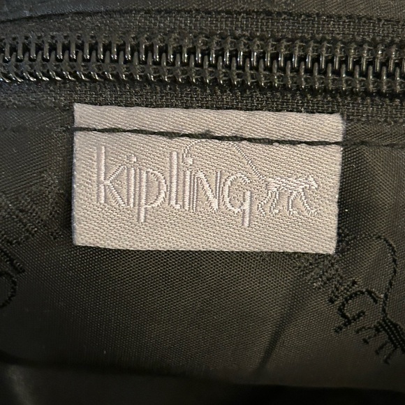 Kipling Sadie Hobo Gray Geometric Shoulder Bag - Picture 10 of 16